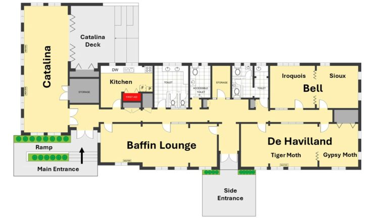 Headquarters Floorplan - 2D
