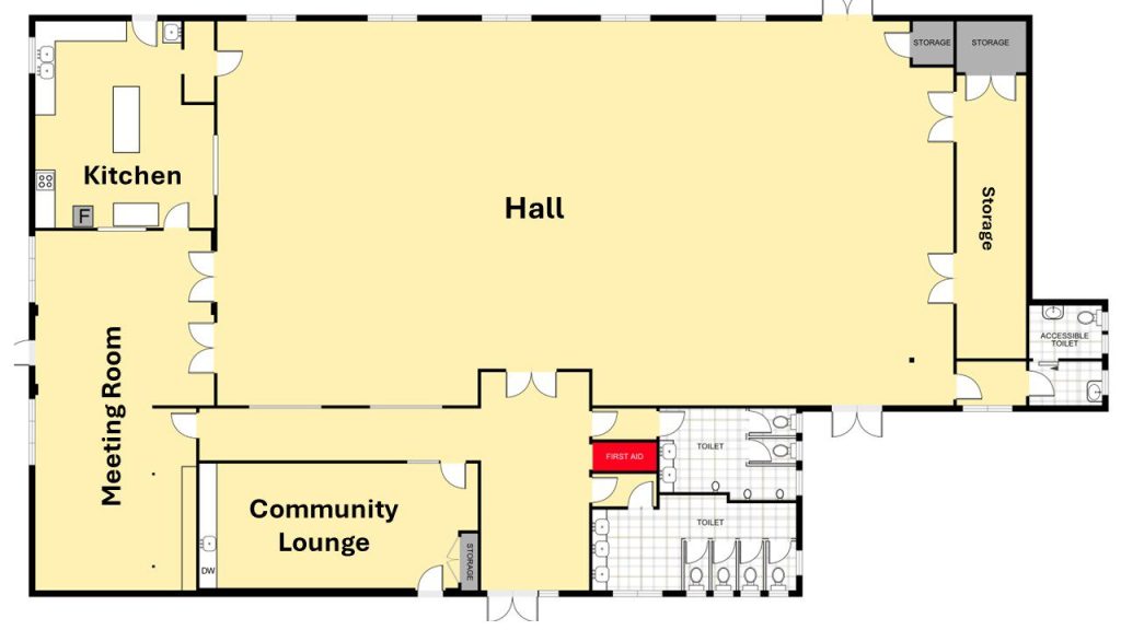 Floorplans - 2D (Sunderland Lounge)